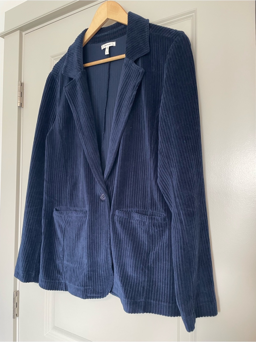 Maurices Navy Corduroy Blazer
